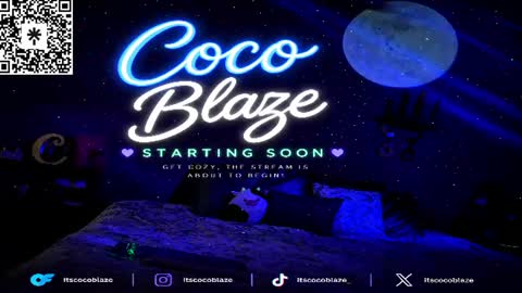 Snapshot of itscocoblaze chatting on June 22, 2026, 9:56 pm CoCo Blaze online show from June 22, 2026, 9:56 pm