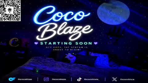 Snapshot of itscocoblaze chatting on July 1, 2026, 2:24 am CoCo Blaze online show from July 1, 2026, 2:24 am