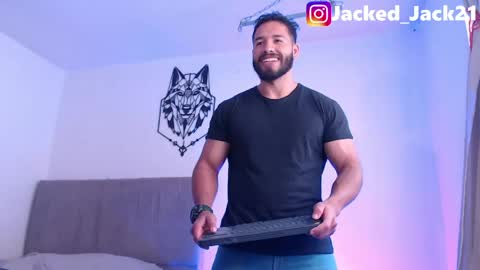 Snapshot of jack_master_muscle chatting on May 23, 2026, 8:13 pm jack and leah online show from May 23, 2026, 8:13 pm