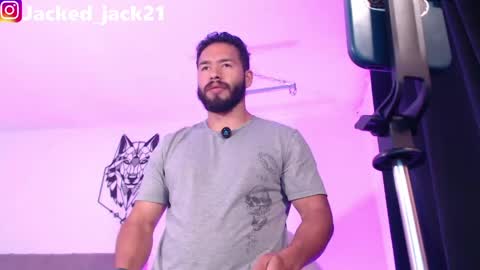 Snapshot of jack_master_muscle chatting on June 2, 2026, 12:23 am jack and leah online show from June 2, 2026, 12:23 am