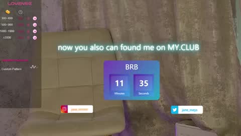 Snapshot of jane_meys chatting on January 8, 2025, 11:10 am your kitty JANE roawww online show from January 8, 2025, 11:10 am