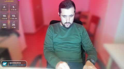 javierduro24 online show from January 12, 2025, 4:40 pm