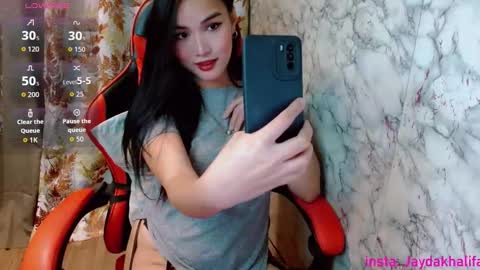 Snapshot of jaydakhalifa chatting on September 19, 2025, 2:13 am Jayda Khalifa online show from September 19, 2025, 2:13 am