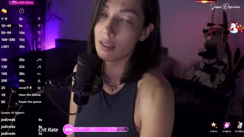 Snapshot of jessi_dreams chatting on December 5, 2024, 7:38 am Jessica Gomez online show from December 5, 2024, 7:38 am