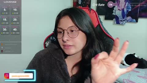 Jessica gomez online show from January 12, 2025, 2:03 am