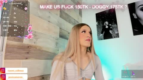 Snapshot of jessicameron chatting on December 25, 2024, 10:16 pm JESSI AND NAOMI online show from December 25, 2024, 10:16 pm