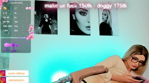 Snapshot of jessicameron chatting on December 31, 2024, 11:06 pm JESSI AND NAOMI online show from December 31, 2024, 11:06 pm