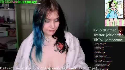 Snapshot of joltionmac chatting on December 4, 2024, 8:29 pm JoltionMac JJ online show from December 4, 2024, 8:29 pm