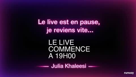 Julia Khaleesii online show from May 20, 2026, 5:41 pm