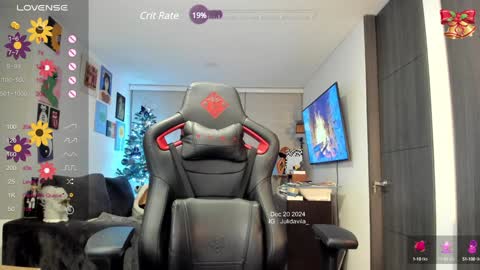 Snapshot of julidavila chatting on December 21, 2024, 1:15 am Jeimy Help me to reach 100 thumbs up online show from December 21, 2024, 1:15 am