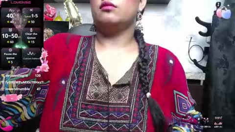 Snapshot of kalpananaisha_ chatting on February 13, 2025, 1:05 pm Alisha online show from February 13, 2025, 1:05 pm