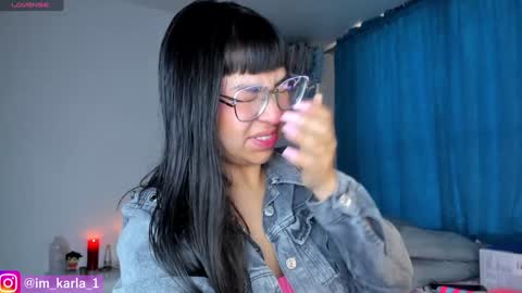 Snapshot of karla__1 chatting on January 2, 2025, 1:30 pm Ill be on at sunday see u Lynn Could u help me to reach 100 Thmbs upp plssss Independent girl 3 online show from January 2, 2025, 1:30 pm