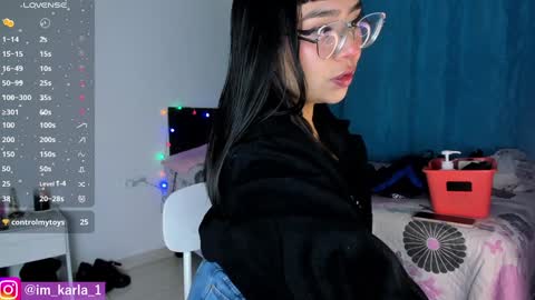 Snapshot of karla__1 chatting on January 8, 2025, 11:21 am Ill be on at sunday see u Lynn Could u help me to reach 100 Thmbs upp plssss Independent girl 3 online show from January 8, 2025, 11:21 am