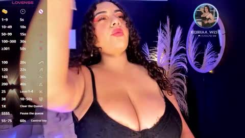 Snapshot of keisha_west chatting on September 15, 2025, 2:11 am Keisha online show from September 15, 2025, 2:11 am