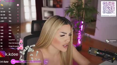 kimberdeee online show from February 27, 2025, 12:45 pm