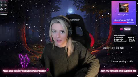 Wolfs Girl online show from December 17, 2024, 11:05 pm