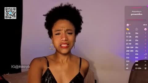 Snapshot of kiry_blossom chatting on October 23, 2025, 12:21 am See you in a few minutes today December 1st. online show from October 23, 2025, 12:21 am