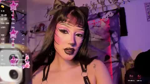 Snapshot of kittygoth_ chatting on October 15, 2025, 7:47 pm Kitty Goth online show from October 15, 2025, 7:47 pm