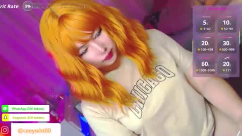 MISS ALICIA online show from April 28, 2026, 2:27 am