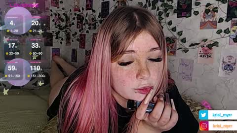 Snapshot of krisi_myrr chatting on December 10, 2024, 9:43 pm Kristina3 online show from December 10, 2024, 9:43 pm