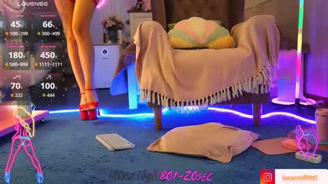 laracroftt online show from November 30, 2025, 9:30 pm