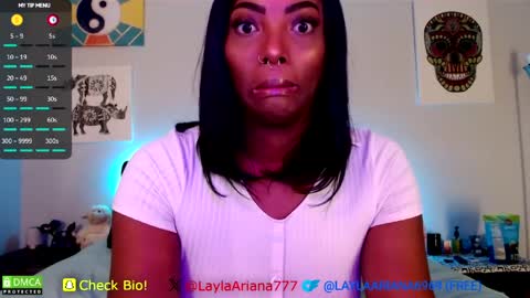 LaylaAriana online show from June 3, 2026, 2:36 am