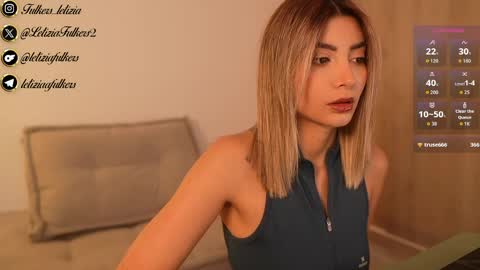 Letizia Fulkers online show from April 3, 2026, 2:59 pm