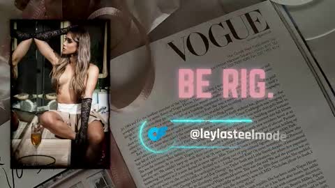 INSTA leylasteel model         online show from March 11, 2026, 11:38 am