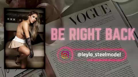 INSTA leylasteel model         online show from April 26, 2026, 11:24 pm