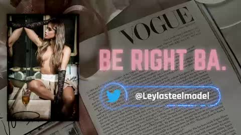INSTA leylasteel model         online show from May 11, 2026, 3:51 pm