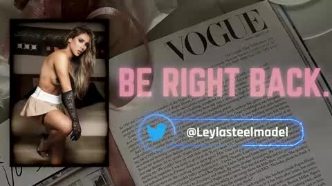 INSTA leylasteel model         online show from May 27, 2026, 11:40 am