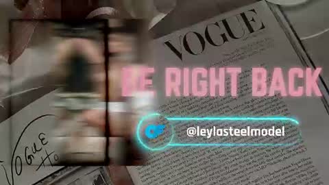 INSTA leylasteel model         online show from June 19, 2026, 1:37 pm