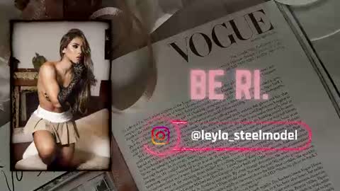 INSTA leylasteel model         online show from June 23, 2026, 11:52 am