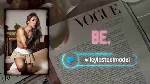 INSTA leylasteel model         online show from July 10, 2026, 11:35 am