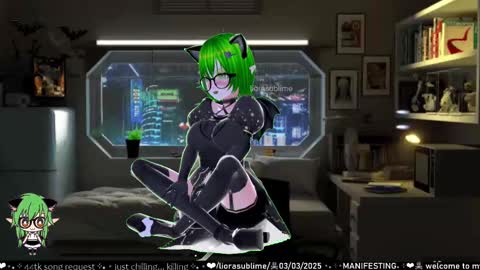 im Liora uwu   online show from March 4, 2025, 3:22 am