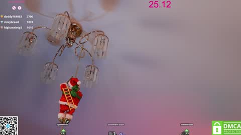 Snapshot of lissa_meooow chatting on December 25, 2024, 9:45 am your Liza again. Next stream Dec. 1 at 2 or 3 GMT online show from December 25, 2024, 9:45 am