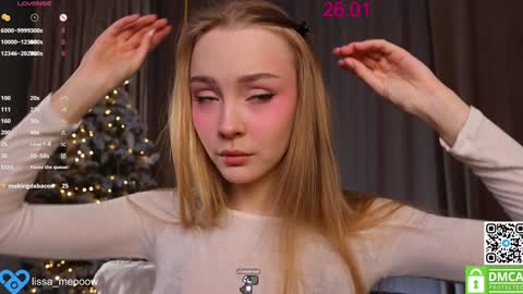 Snapshot of lissa_meooow chatting on January 26, 2025, 3:38 am your Liza again. Next stream Dec. 1 at 2 or 3 GMT online show from January 26, 2025, 3:38 am