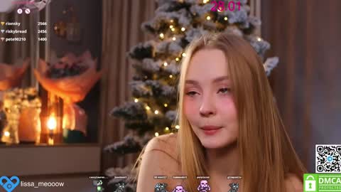 Snapshot of lissa_meooow chatting on January 28, 2025, 10:12 am your Liza again. Next stream Dec. 1 at 2 or 3 GMT online show from January 28, 2025, 10:12 am
