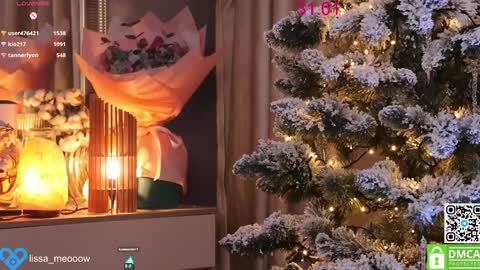 Snapshot of lissa_meooow chatting on January 31, 2025, 9:59 am your Liza again. Next stream Dec. 1 at 2 or 3 GMT online show from January 31, 2025, 9:59 am