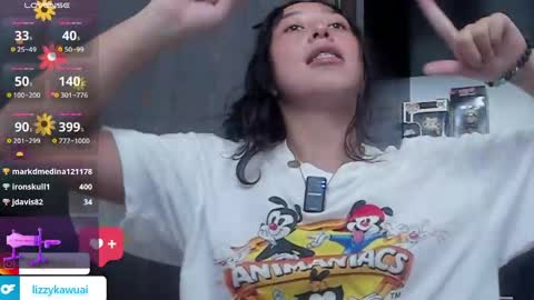 Snapshot of lizzy_kawuaii chatting on April 18, 2026, 7:58 pm lizzy online show from April 18, 2026, 7:58 pm