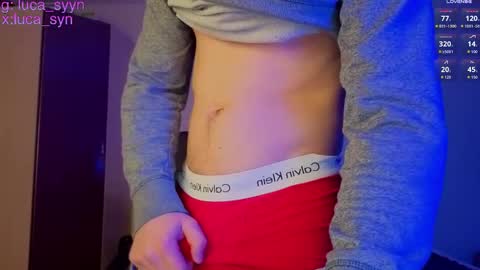 Luca S online show from April 26, 2026, 9:23 pm