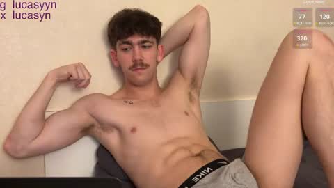 Snapshot of luca_syn chatting on July 12, 2026, 7:38 pm Luca S online show from July 12, 2026, 7:38 pm
