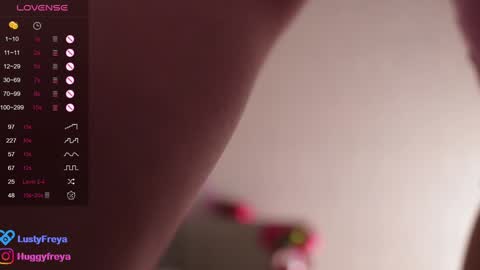 Snapshot of lusty_freya chatting on January 10, 2025, 11:43 am Freya online show from January 10, 2025, 11:43 am