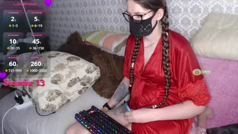 Snapshot of m00n8kiki chatting on December 13, 2024, 10:19 am Ksu online show from December 13, 2024, 10:19 am