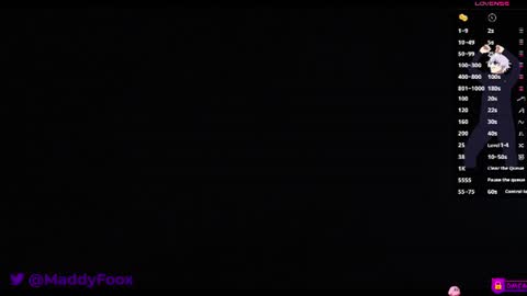 Snapshot of maddyfoox chatting on June 10, 2026, 10:30 pm Maddy Foox online show from June 10, 2026, 10:30 pm