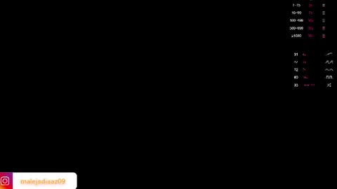 Snapshot of malejadiaz_ chatting on July 27, 2026, 9:00 pm Maleja Diaz online show from July 27, 2026, 9:00 pm