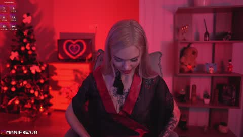 Snapshot of manifreyja chatting on January 8, 2025, 8:29 pm Amelie online show from January 8, 2025, 8:29 pm