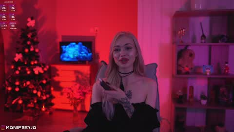 Snapshot of manifreyja chatting on January 8, 2025, 11:41 pm Amelie online show from January 8, 2025, 11:41 pm