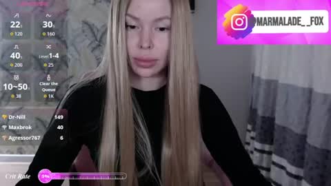 Marmalade Fox online show from July 21, 2026, 6:27 am