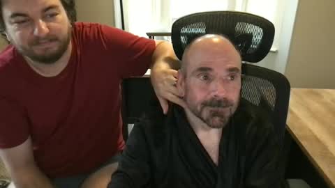 Snapshot of marriedgaylovebirds chatting on July 1, 2026, 11:26 pm MarriedCouple online show from July 1, 2026, 11:26 pm
